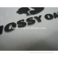 Factory raised rubber custom heat transfer prints, thickness transfer for clothes